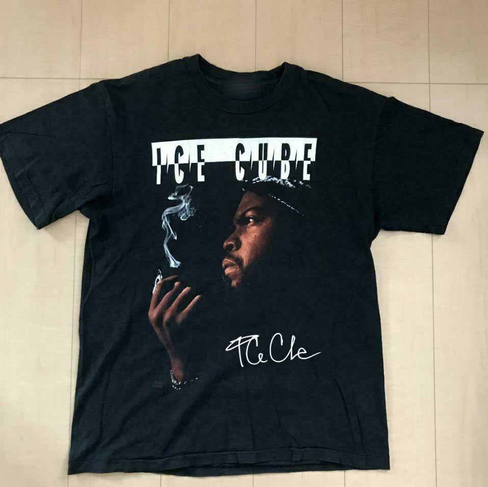 激レア 90s ICE CUBE THE PREDATOR ビンテージ　Tシャツ Vintage Ice Cube 1990's The Predator Cotton Black S-234XL
