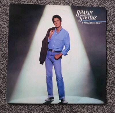 Shakin' Stevens   A Whole Lotta Shaky   12'' Vinyl LP   Epic   1988   MOOD 5