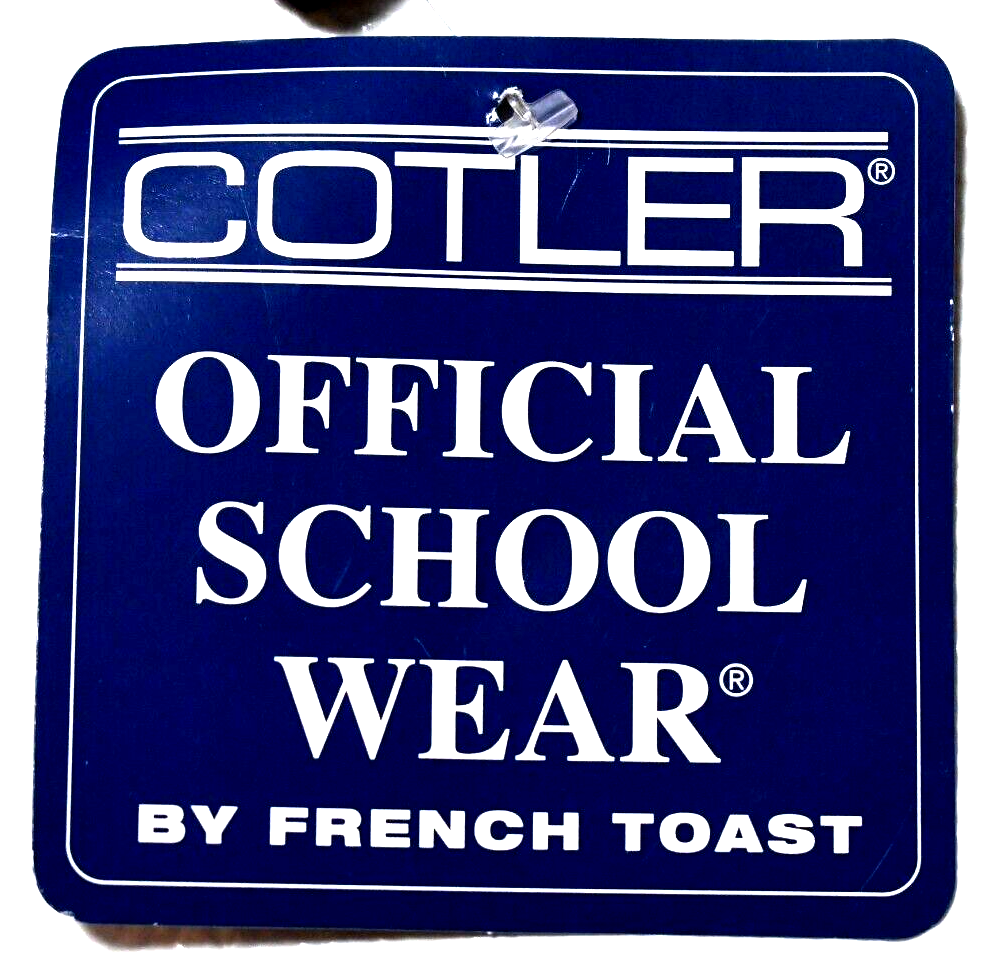 NWT Cotler Long Sleeve Button Up Cardigan Sweater Unisex Boys Girls Size 12 Navy - Picture 9 of 21