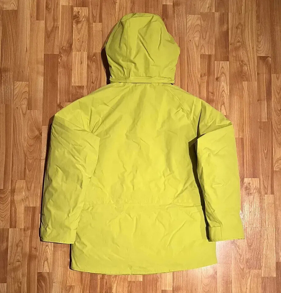 Pre-owned Marmot Men's  Mammoth Goretex Waterproof Parka Citronelle Steel Onyx 700 Fill In Multicolor