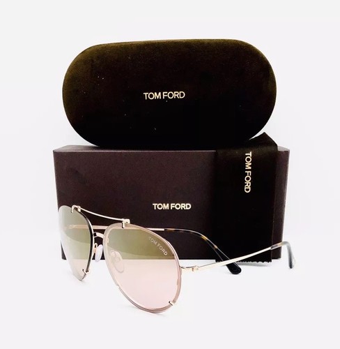 Pre-owned Tom Ford Sunglasses Tf 527 28z Dickon Gold 61•14•145 With Case In Pink