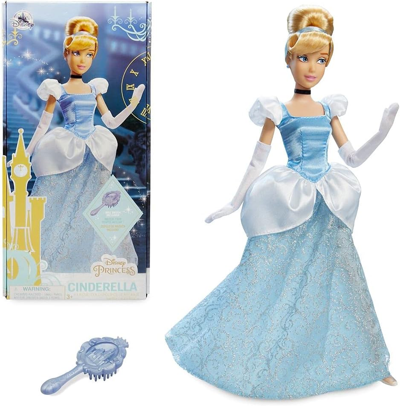 Store Official Princess Cinderella Classic Doll for Kids, 11