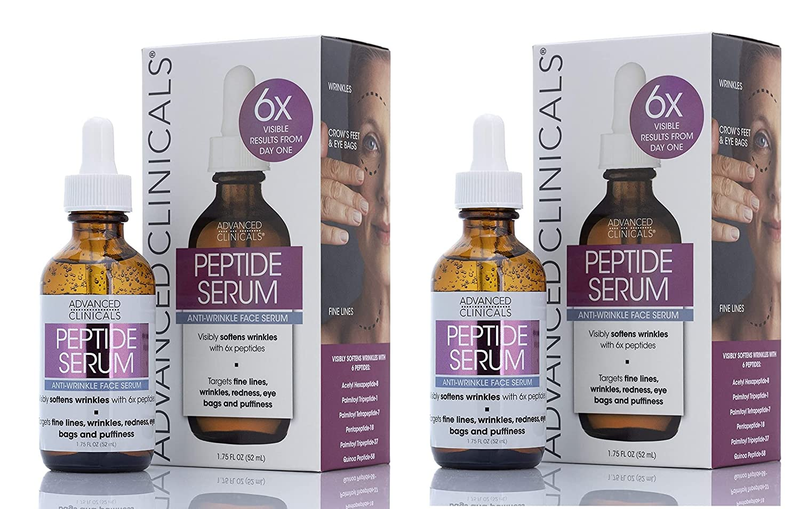 Advanced Clinicals Puffy under Eye Face Serum anti Aging, Brightening, & Firming