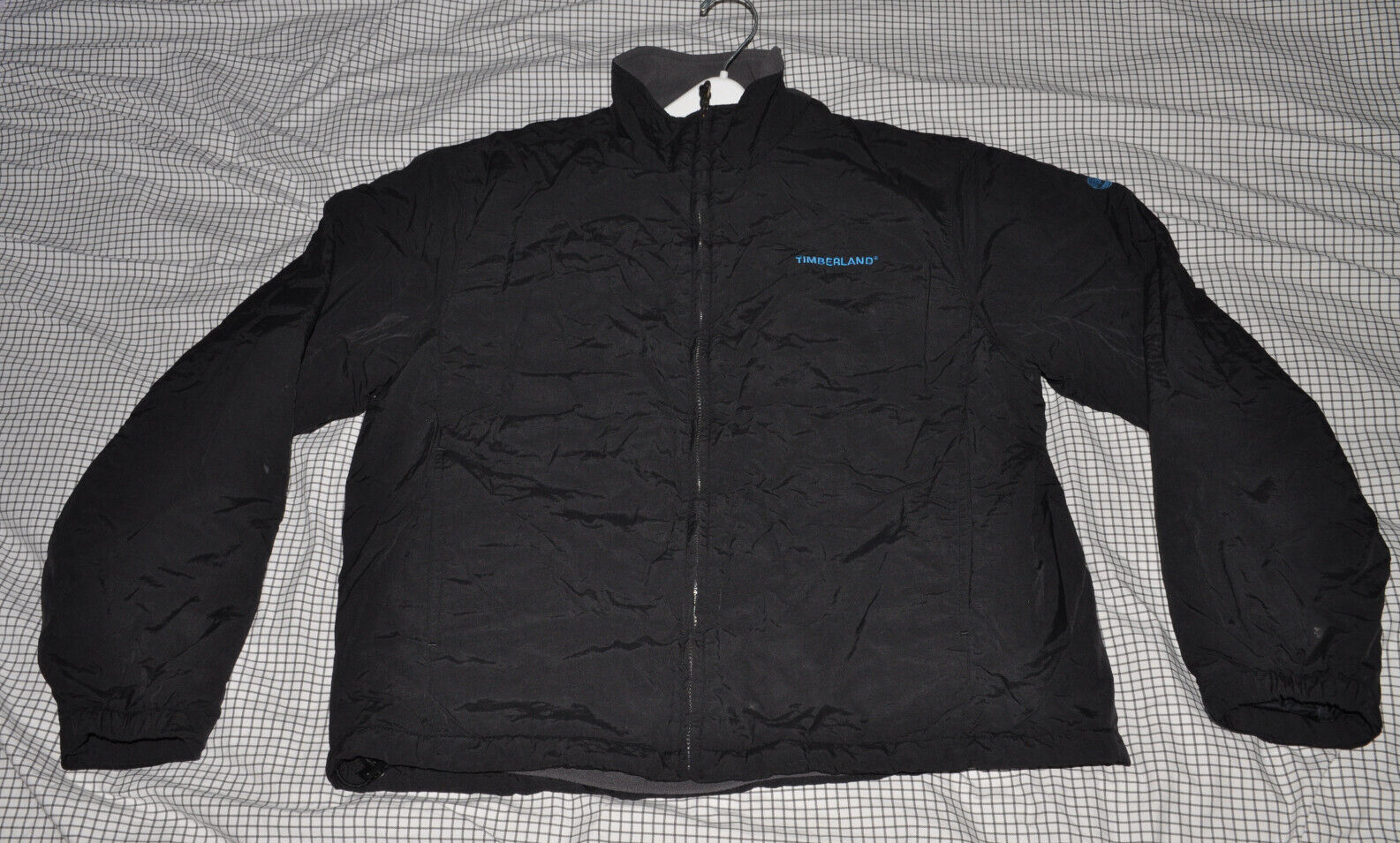 Timberland WEATHERGEAR XL 黒 ナイロンジャケット Timberland Men's Weather Gear Full Zip Nylon Shell Lined