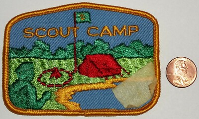 BSA BSC 2001 CANADIAN SCOUT CAMP CONTINGENT POCKET PATCH