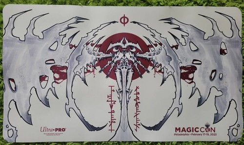 MTGプレイマット　PhyrexianAngel Phyrexia All Will Be One WPN MTG Playmat Trading Card Game
