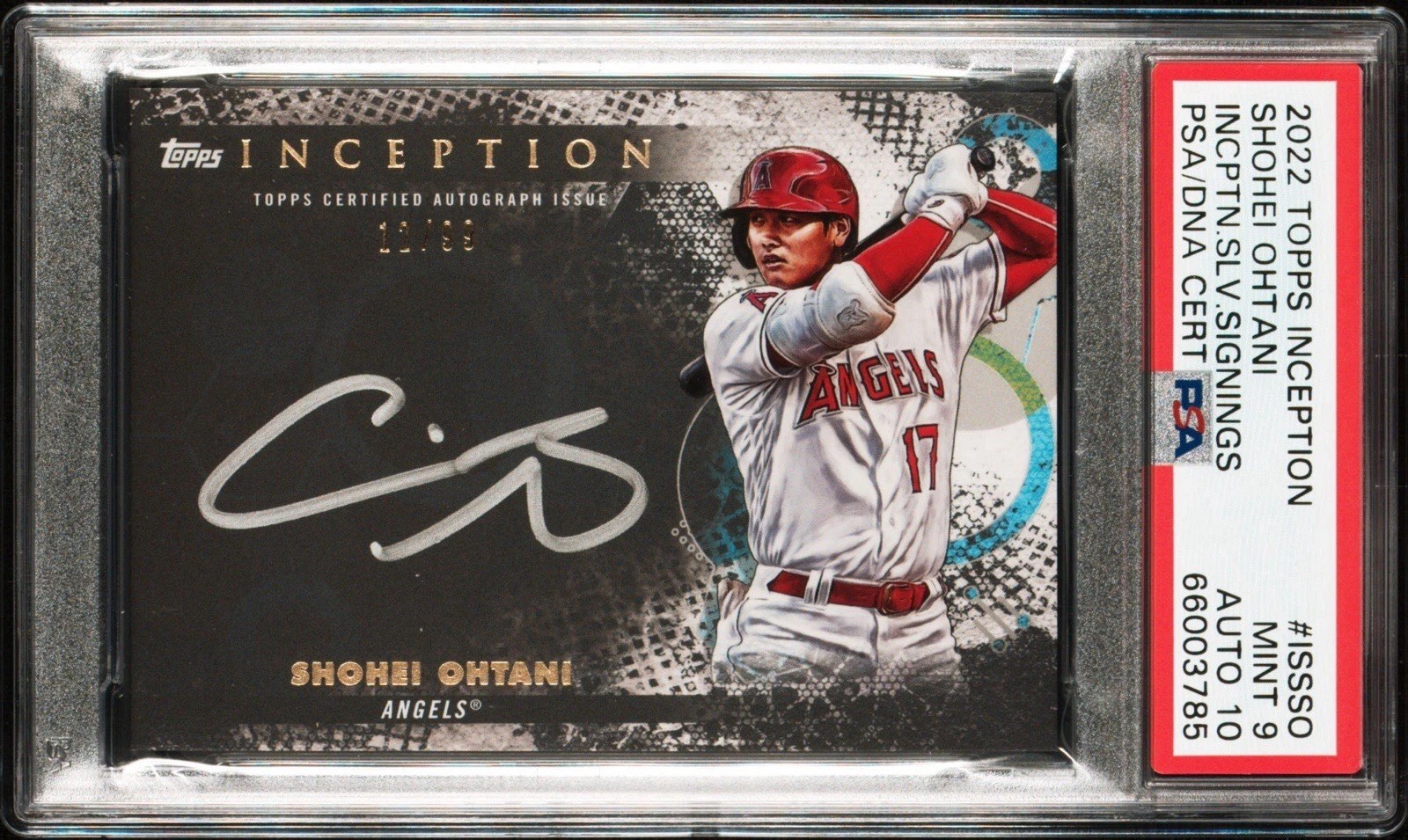 SHOHEI OHTANI 2022 Topps INCEPTION Silver Signings AUTOGRAPH