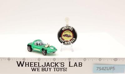 Silhouette Green 1967 Mattel Redline Hot Wheels Vintage RL w/ Button