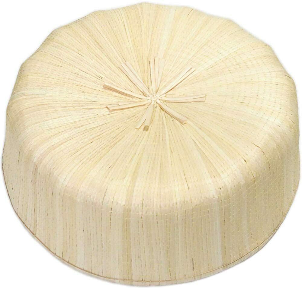 Pre-owned Shimo Yae Shoten Japan Ninja Samurai Hat Monjiro Natural Bamboo 4 Variations