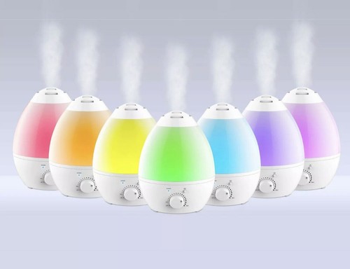 Bell + Howell XL Ultrasonic Color Changing 1 Gallon Humidifier & Aroma Diffuser