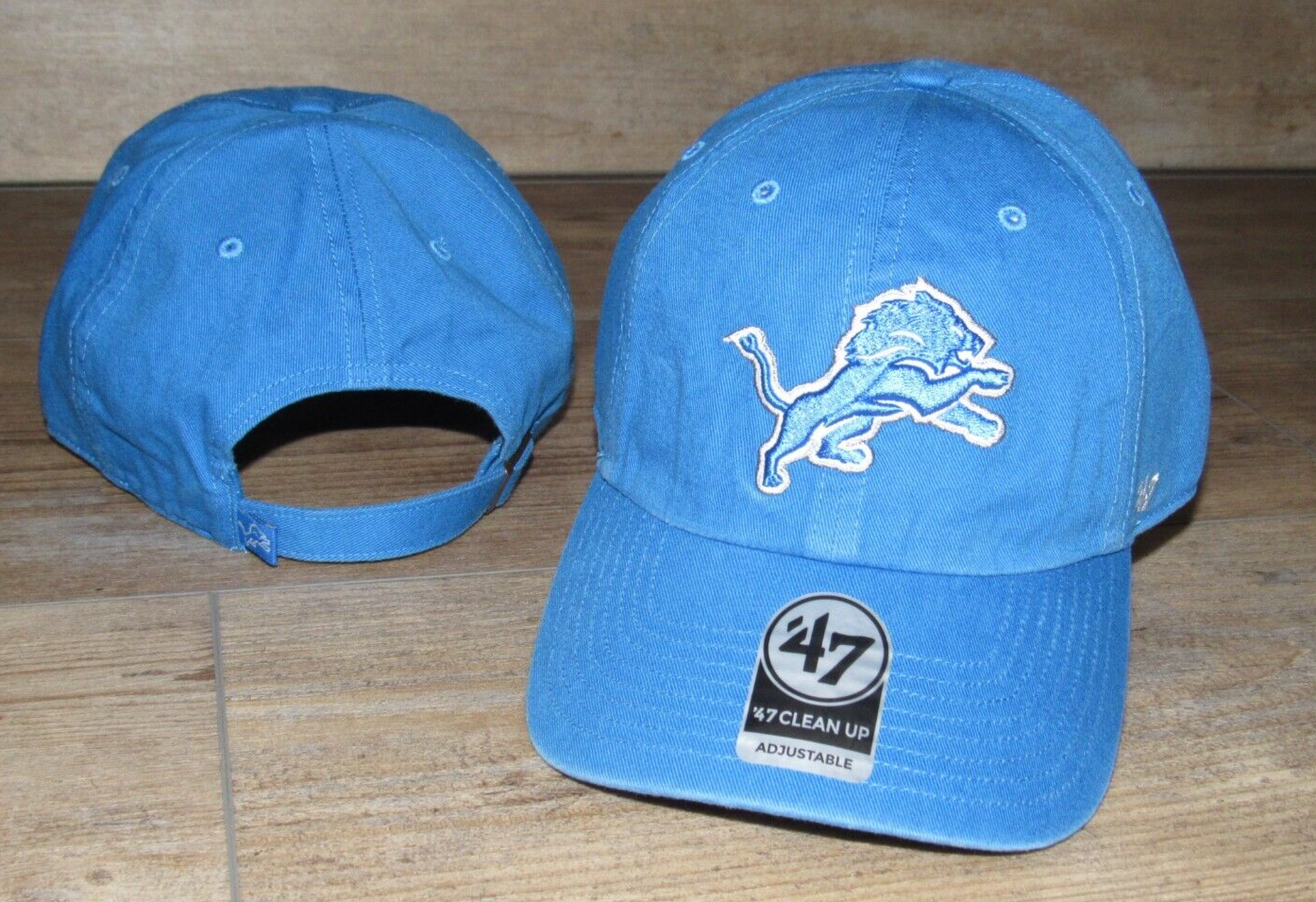 47BRAND｜DETROIT LIONS '47 CLEAN UP キャップ 帽子 Detroit Lions 47 Brand Trawler Script Clean Up Mesh