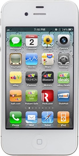 Apple iPhone 4S Front Glass & Back Cover Housing Replacement Parts