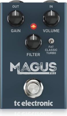 tc electronic Analog Distortion MAGUS PRO Gray  Guitar Pedal True bypass design