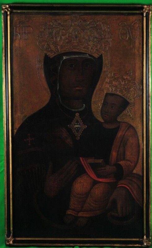 Die Schwarze Madonna Von BrÃ¼Nn/ Wiederholung Des Gnadenbildes In BrÃ¼Nn, Datiert