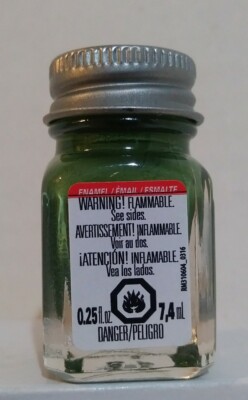 Testors Premium Paints 1164 TT,  Flat Green.