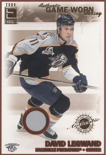 2003-04 Pacific Exhibit - David Legwand #209