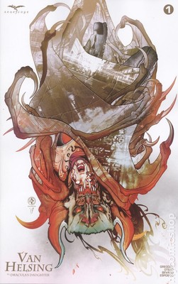 Van Helsing vs. Dracula's Daughter 1E VF 2019 Stock Image Zenescope