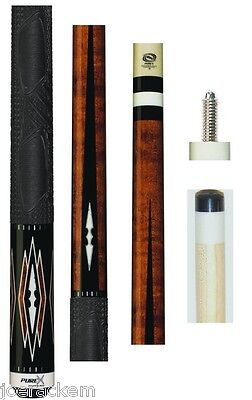 PureX HXT99 Pool Cue /& Case 11.75-12.75mm Low Deflection Shaft Kamui tip 18-21oz