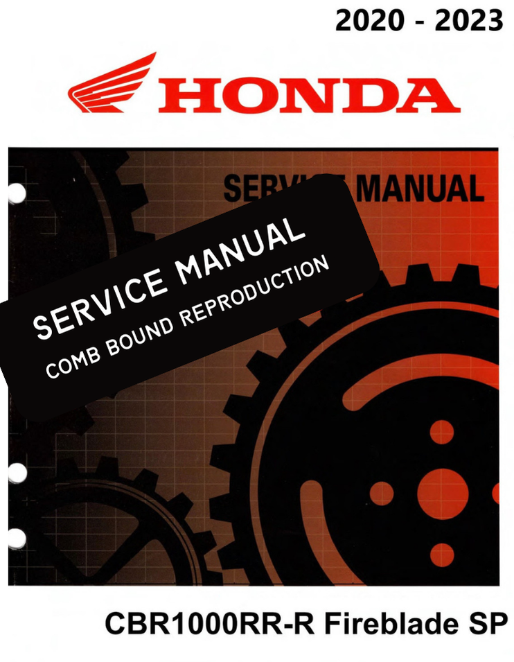 CBR1000RR サービスマニュアルとシートカバー CBR1000RR サービスマニュアルとシートカバー CBR1000RR