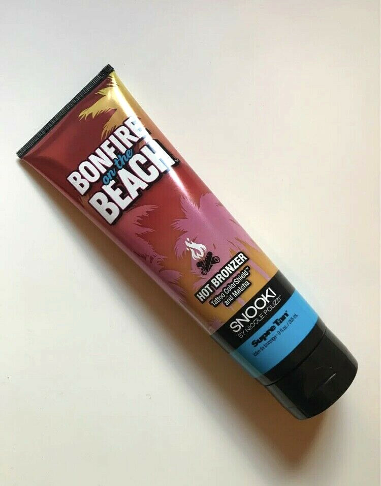 Snooki Bonfire On The Beach Hot Tingle Bronzer Tanning Lotion 9 Oz