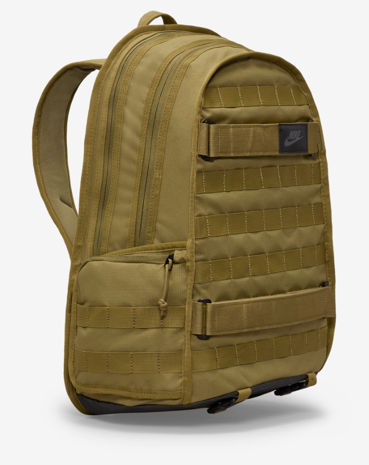 NIKE NIKE SB RPM SKATEBOARDING MENS BACKPACK GREEN SIZE 26 LITRE GYM TRAINING SCHOOL