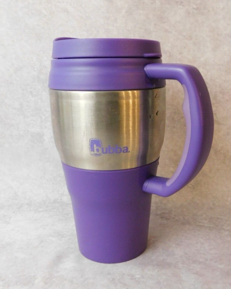 Bubba Purple and Silver Insulated Travel Mug 20oz
