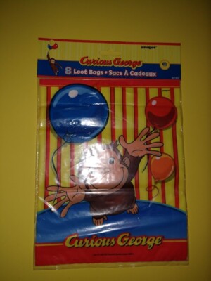 curious george Loot Bags (8)