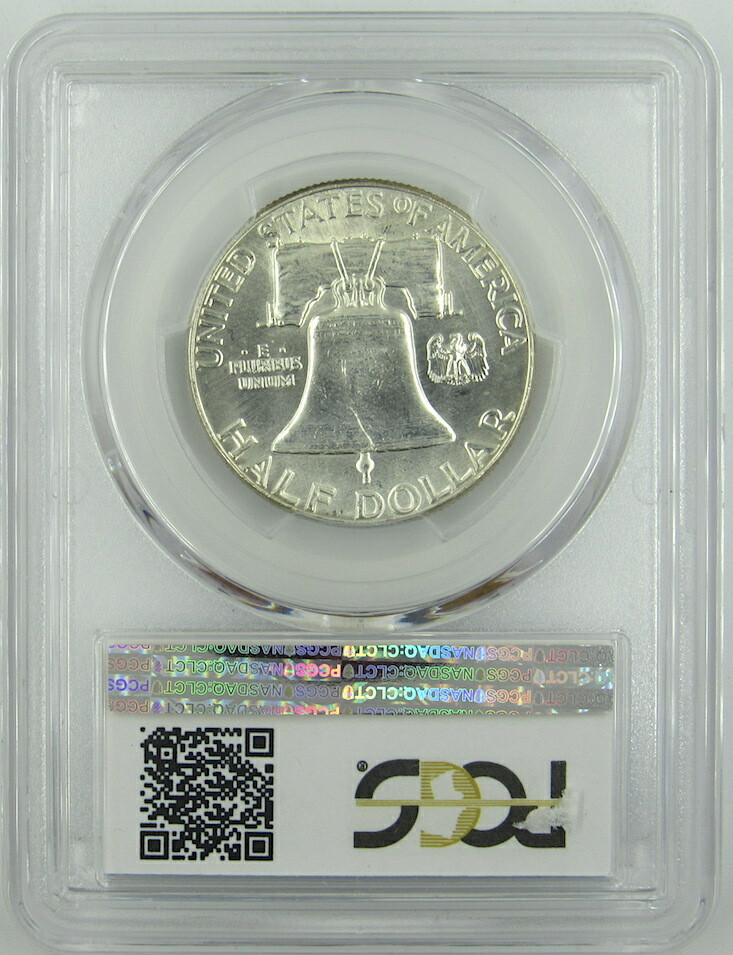 1963 FRANKLIN HALF DOLLAR PCGS MS63
