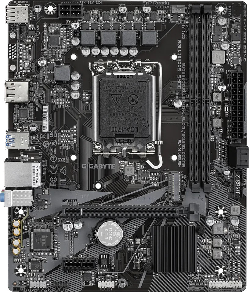GIGABYTE H610M K V2, Mainboard
