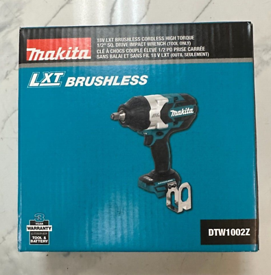 Makita DTW1002Z Brushless 1 2in Impact Wrench 18 Volt Bare Unit