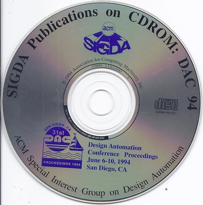 ACM SIGDA Publication on CD 40June 610 1994 San Diego CA Design Automation DAC41