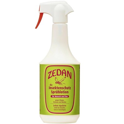 Bremsenspray Fliegenspray Zedan Insektenschutz Sprühlotion für Mensch&Tier 1l.