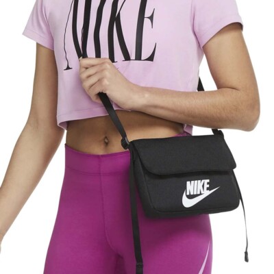 Nike CW9300-010 Sportswear Women Futura 365 Crossbody Bag