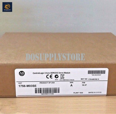 NEW AB 1756-M03SE SER A ControlLogix 3 Axis SERCOS Interface Module 1PCS