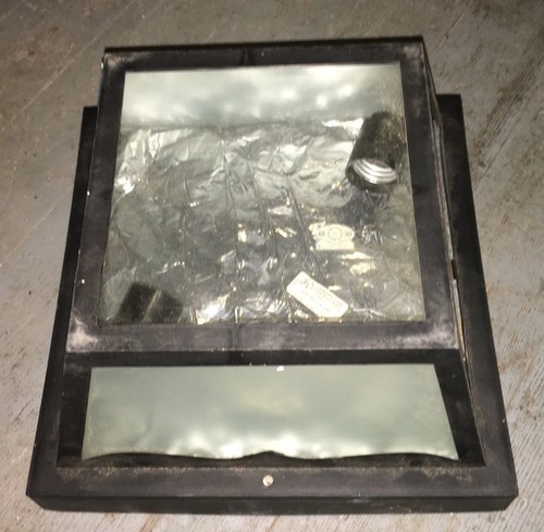 Square Outdoor Black Light Fixture 10