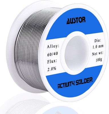 60-40 Tin Lead Solder Wire, Rosin Core, 100g, 1.0mm for Precision Soldering