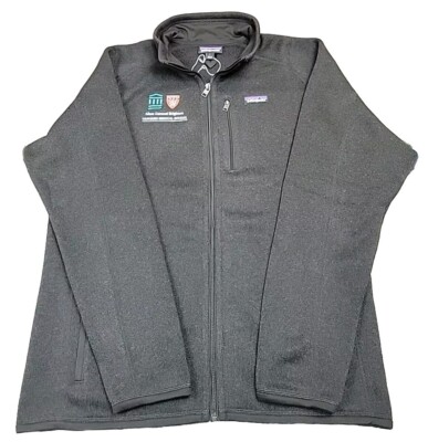 NEW NO TAG PATAGONIA Better Sweater Jacket FULL ZIP MEN'S LARGE HARVARD MEDICAL
