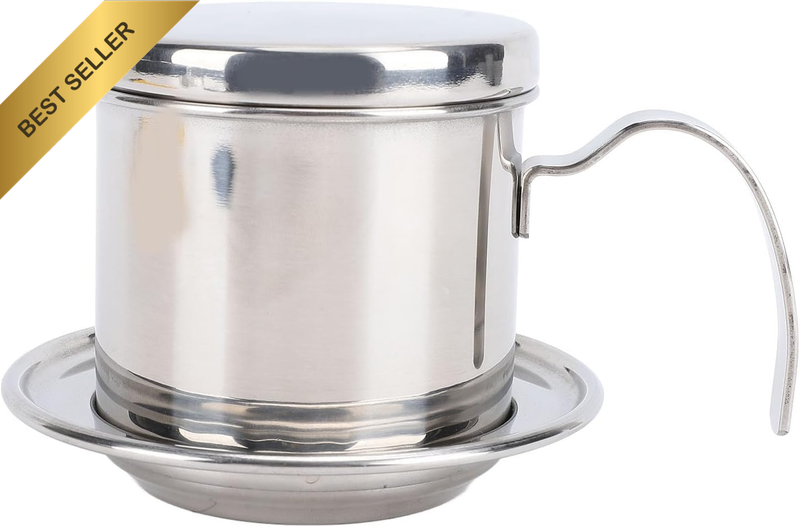 Vietnamese Coffee Filter Stainless Steel Drip Brewer Single Cup Phin Maker