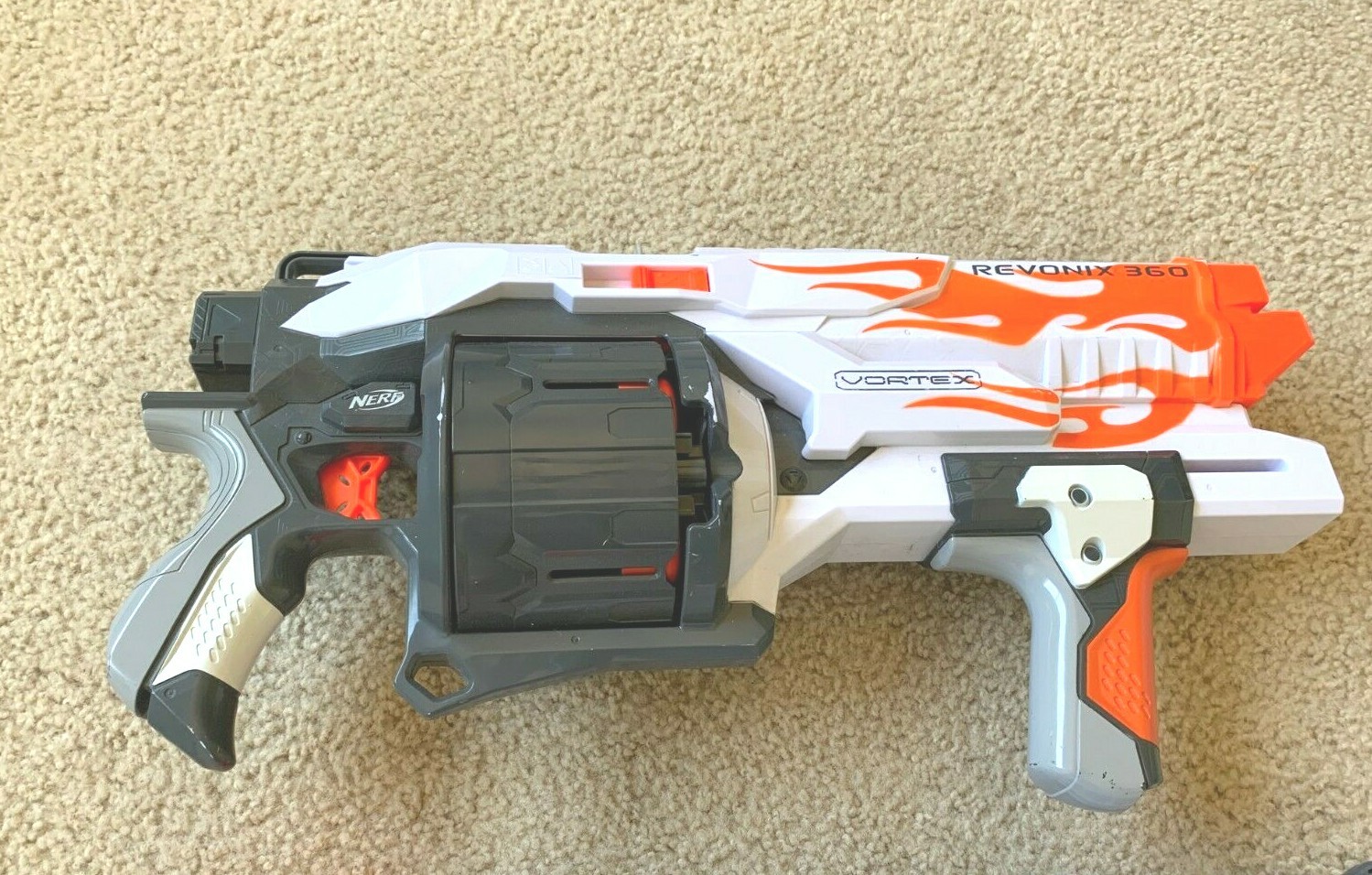 Nerf Vortex Revonix 360 Disc Launcher Blaster Gun | eBay