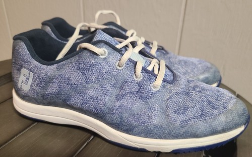 FootJoy FJ Shoes Womens 6 M Blue Leisure Style Spikeless