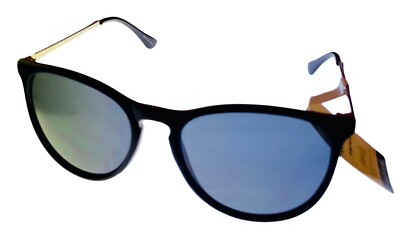Perry Ellis Mens Sunglass Mens Black Plastic Tear Drop Nerd, Smoke Lens PE94 2