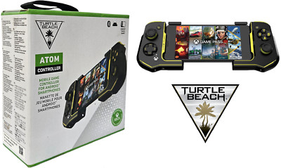 Turtle Beach Atom Mobile Game Controller Black/Yellow for Android Phones NEW