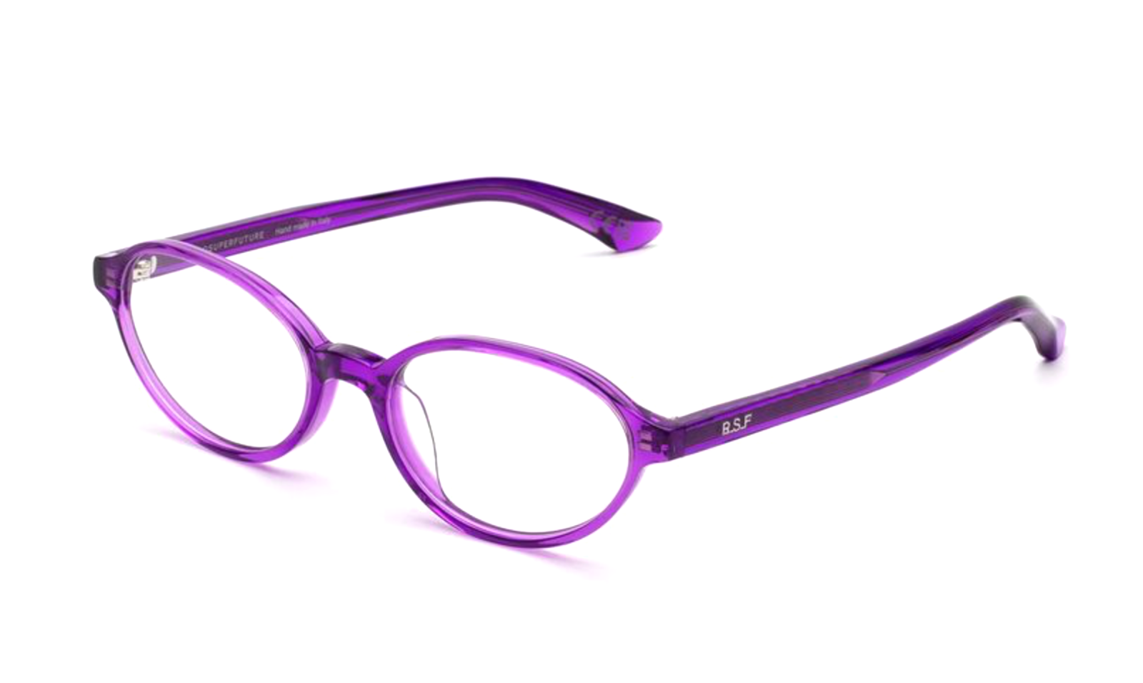 ❤︎ mio ❤︎ Retrosuperfuture Number 4 Purple Oval Unisex Eyeglass Frame