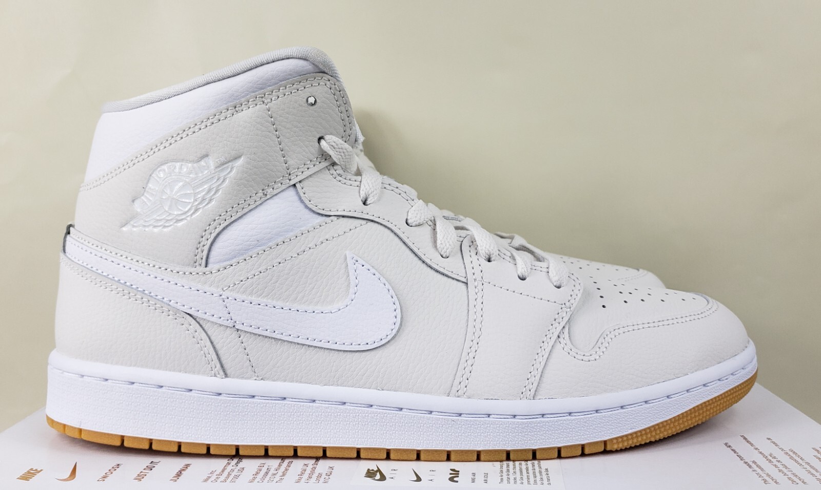 【supreme】Air Jordan 1 ホワイト/バーガンディ 10 Jordan 1 Mid Sneakersnstuff 20th Anniversary Men's - CT3443