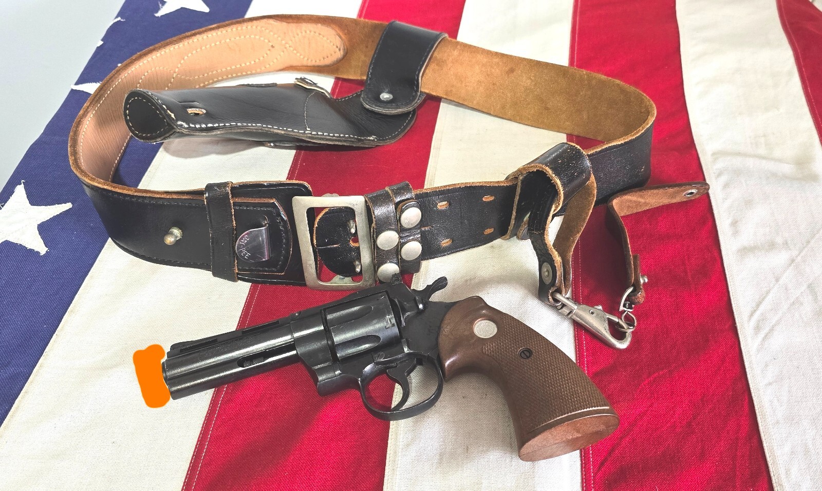 MGC POLICE PYTHON 357　MAGNUM REVOLVER Reproduction of a Police Python 357 (2) - SARCO, Inc