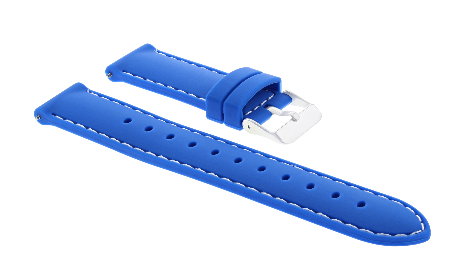 20MM RUBBER DIVER WATCH BAND STRAP FOR SEIKO 200M SKX007K 7S26 SKX009J WATCH BLUE WS