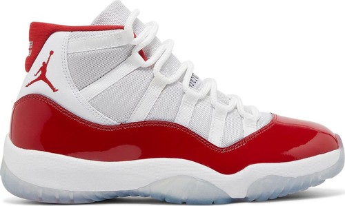 

[CT8012-116] Мужские кроссовки Air Jordan Retro 11 -quot;Вишня-quot;, White/varsity red-black