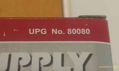 UPG 80080 CCTV Power Supply 12VDC 500mA Regulated Output