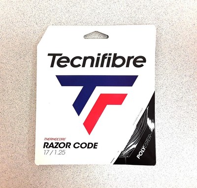 Tecnifibre Razor Code 17/1.25 String Carbon
