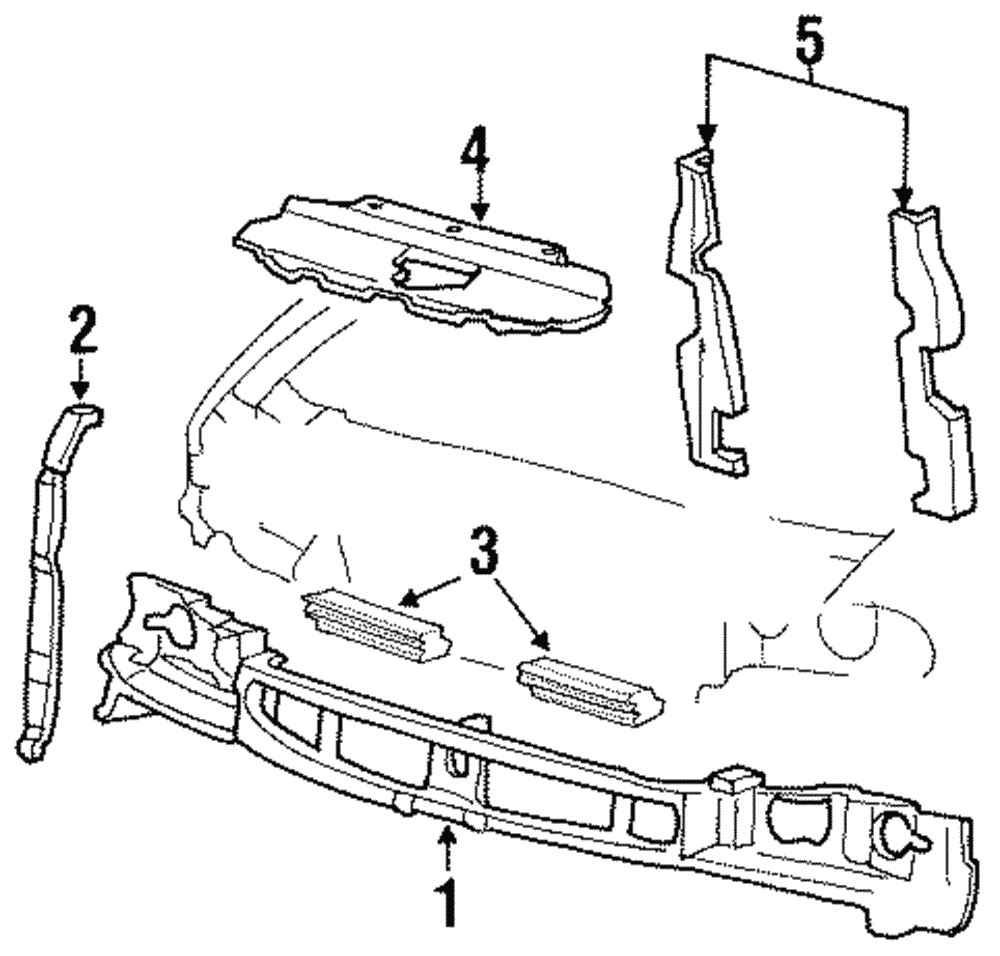 Genuine Ford Grille F78Z-8200-AB
